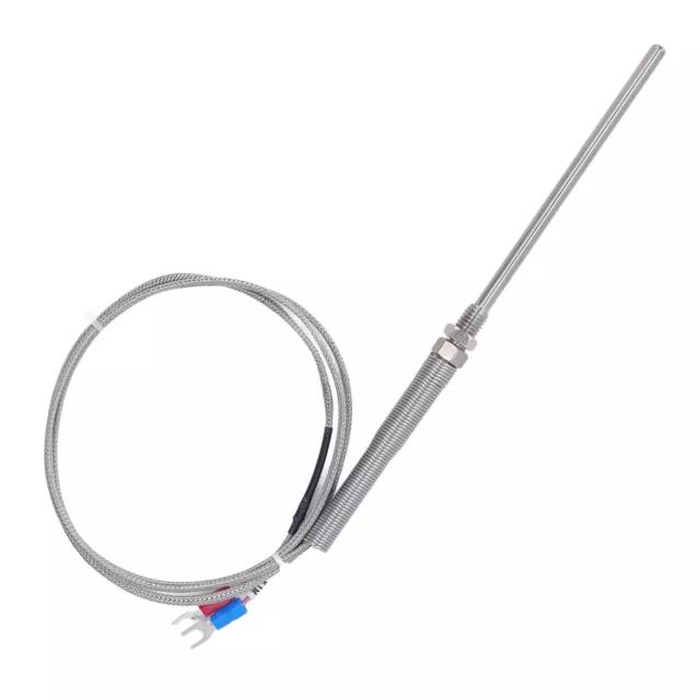 K Type Thermocouple Probe Temperature Sensor Detector Gauge M8 Thread