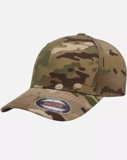 Camo Hat FlexFit Camouflage Hat L/XL Cap NEW