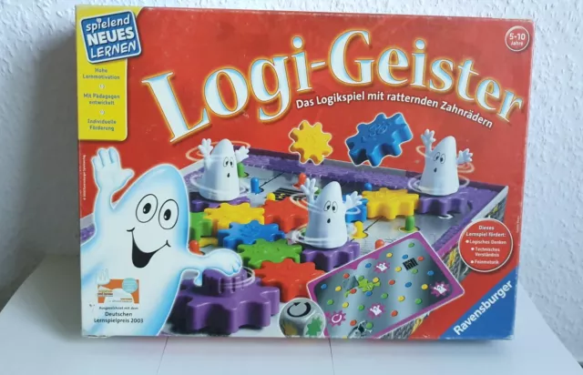 Ravensburger Logi Geister Gesellschaftsspiel Logikspiel - spielend lernen