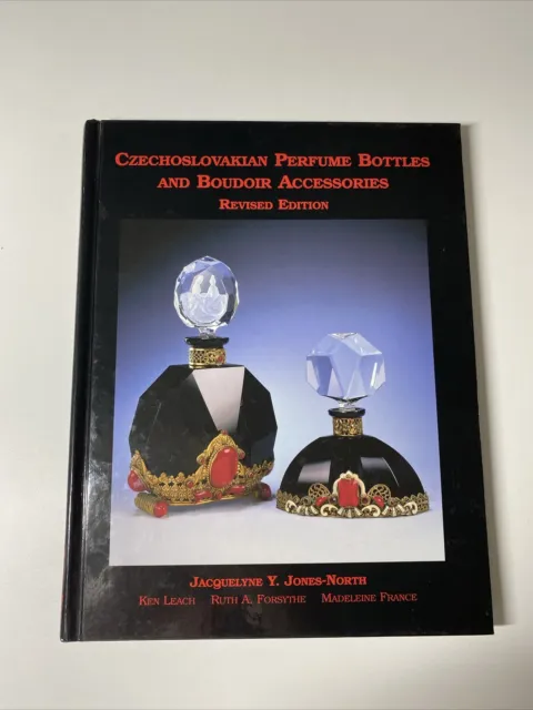 Czechoslovakian Perfume Bottles And Boudoir Accessories By Jones-North 1990