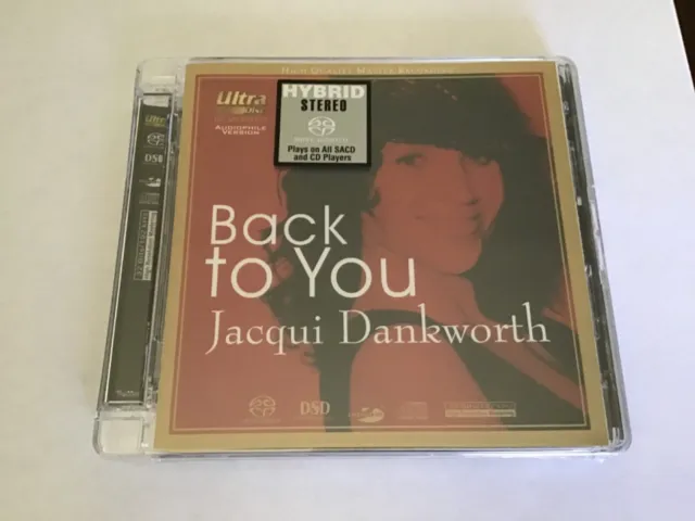 Jacqui Dankworth- Back To You ! SACD by Top Music
