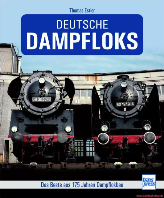 Fachbuch Deutsche Dampfloks, umfassende Dokumentation mit vielen Bildern, OVP