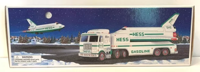 Hess Toy Truck and Space Shuttle with Satellite