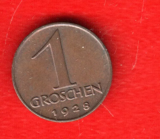 Austria 1 Groschen 1928