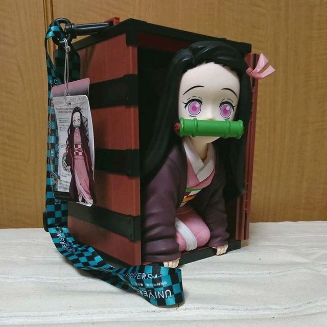 DEMON SLAYER NEZUKO Popcorn Bucket Figure Tag USJ 2021 Limited Kimetsu