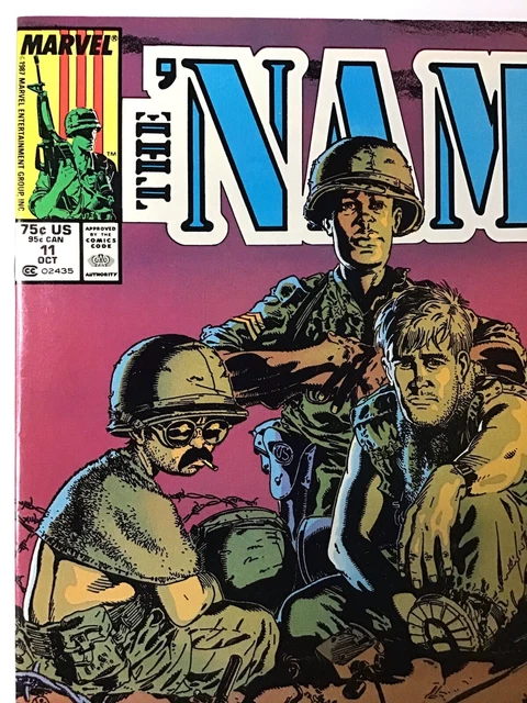 THE ‘NAM #11 (1987) Vietnam War; Marvel Comics; Newsstand Edition; VF 2
