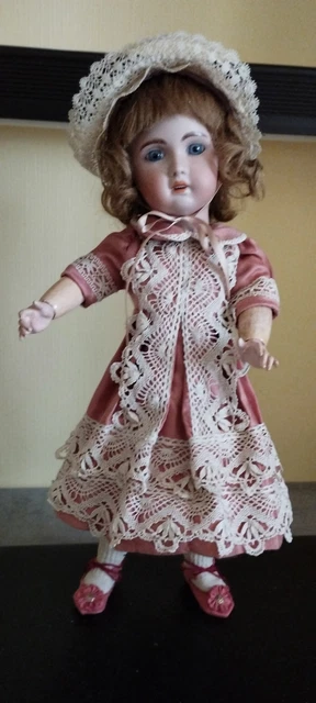 Jolie Poupée Ancienne Sfbj Première Époque Moule Jumeau Taille 12 - Ht