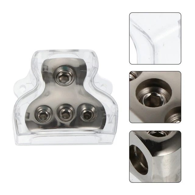 2 pz scatola di collegamento plastica auto blocco distributore pavimento fuso