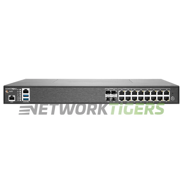 SonicWALL NSA 2650 01-SSC-1936 3 Gbps Firewall - TRANSFER READY SonicWALL NSA 2650 01-SSC-1936 3 Gbps Firewall - TRANSFER READY