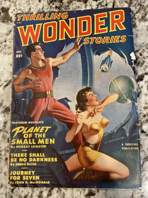 Thrilling Wonder Stories Pulp Apr 1950 Vol. 36 #1GD