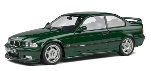 SOL1803907-Voiture coupé de 1995 couleur verte - BMW E36 M3 GT British Racing...