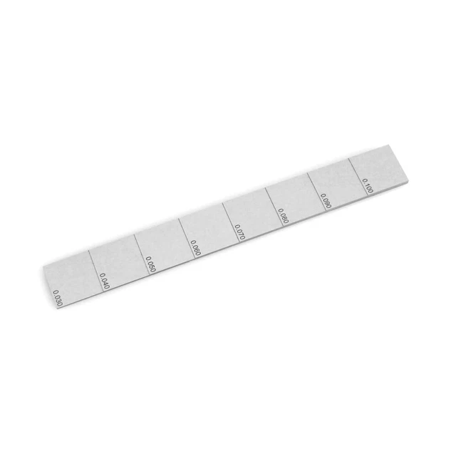 1018 STEEL CALIBRATION Block For Ultrasonic Thickness Gauge With 8 Step