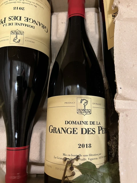 Domaine de la Grange des Pères 2018  Rouge 75CL 1 bouteille.