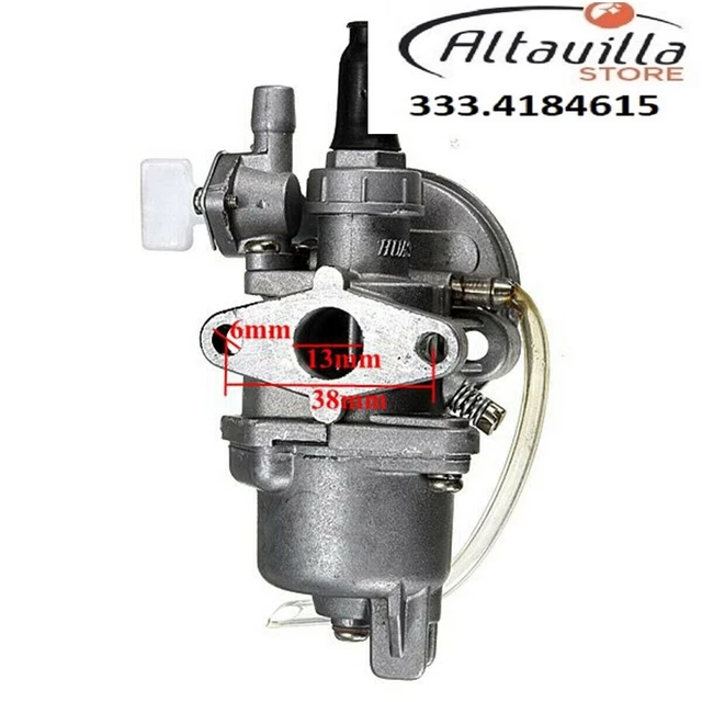 Carburateur 47cc 49cc Pour Minimoto Mini Quad Minicross Moto Vélo Scooter Pit