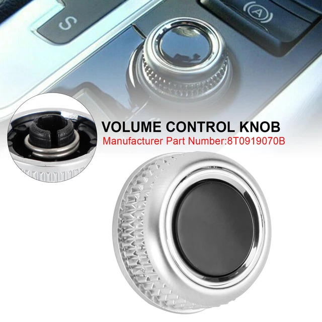 Be In Your Mind 1PC Car Volume Control Knob Compatible with Audi A4 S4 RS4 A5 S5 RS5 Q5 OE 8T0919070B 20x11.4mm Car Radio Round Button Volume Be In Your Mind 1PC Car Volume Control Knob Compatible with Audi A4 S4 RS4 A5 S5 RS5 Q5 OE 8T0919070B 20x11.4mm Car Radio Round Button Volume