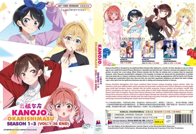 KANOJO, OKARISHIMASU (SEASON 1 - 3) ~ All Region ~ Brand New English  Dubbed~ DVD $63.23 - PicClick AU