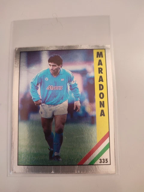 Figurines Panini Calciatori 1990-91 - Lot Avec Maradona - Dozzina Intacte - Rare