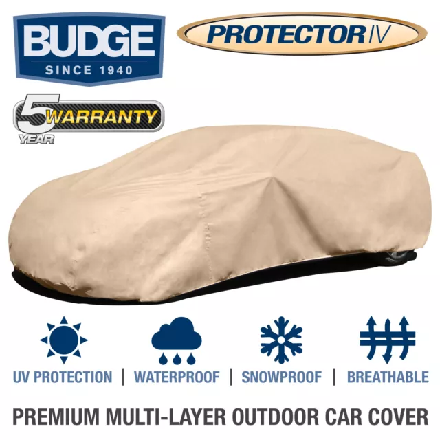 Budge Protector IV Car Cover Fits Mercury Grand Marquis 2008 | Waterproof