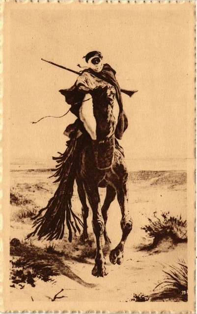 CPA AK Postal Mail to the Desert ALGERIA (794952)