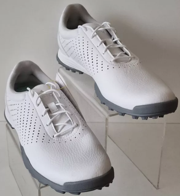 ADIDAS W Adipure SC LADIES Golf Shoes SPIKELESS  Size UK 3.5 White NEW