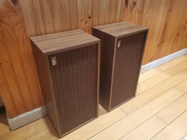 Vintage "The Fisher" XP-55B Stereo Speakers