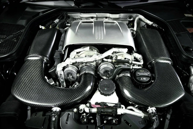 Pipercross V1 presa aria fibra di carbonio velocità arma per Mercedes Benz C63S AMG W205