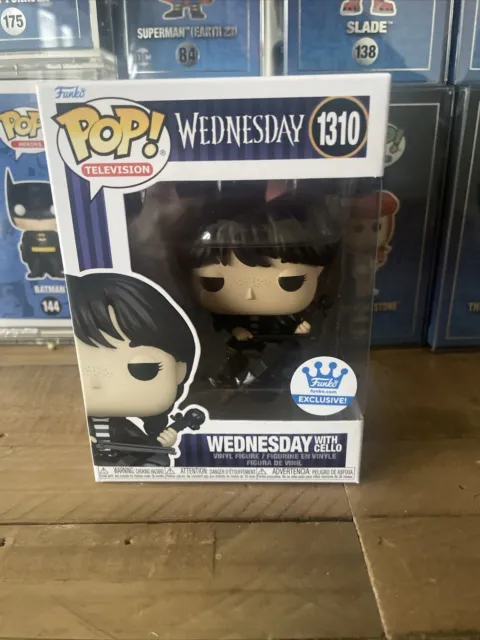 Funko POP! TV The Addams Family Wednesday Addams with Cello #1310 AUTHENTIC