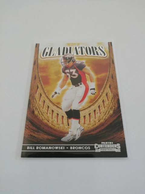 Bill Romanowski Denver Broncos 2021 Panini Contenders Gladiators #14 NFL Trading