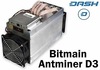 Bitmain Antminer d3 19.3gh Dash Miner x11 N% 3 senza PSU 