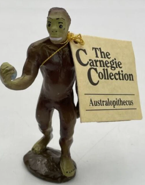 RARE AUSTRALOPITHECUS MALE Figure 1988 Carnegie Collection Safari ltd ...