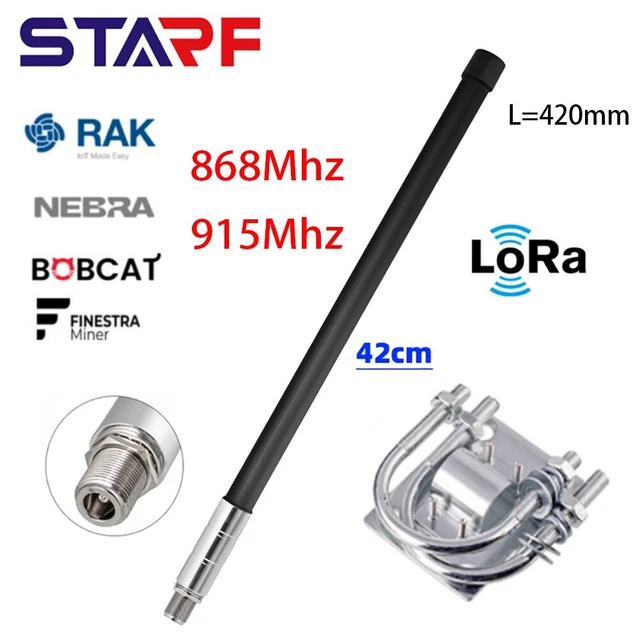 Force de signal améliorée avec une antenne de connecteur femelle N pour Lora I