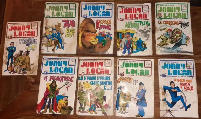 Le Nuove Avventure di JONNY LOGAN  1-9  COMPLETA-1977 - ED. DARDO