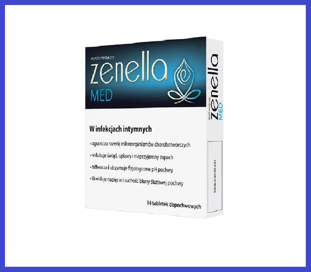 ZENELLA MED compresse vaginali per infezioni intime 14 tab. Scarico prurito