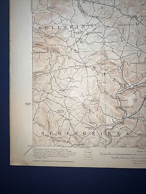 1922 USGS topo map Donegal Quadrangle Pennsylvania Stahlstown 3