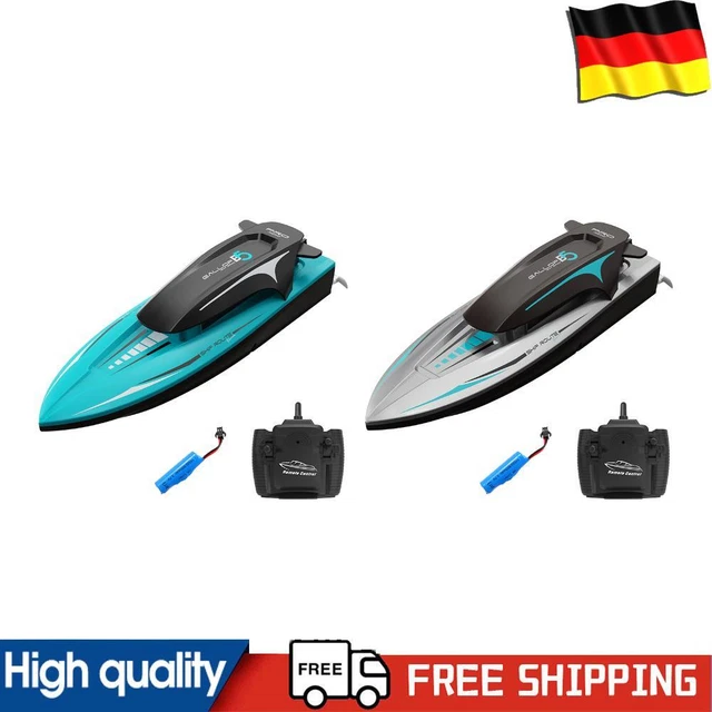 Rc Rowing Boat RC BOAT WATER Toy Brush Motor RC Competitive Rowing Boat for Lake ...