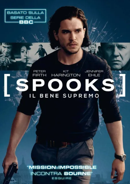 SPOOKS IL BENE SUPREMO (2015) Peter Firth, Kit  Harington DVD EX NOLEGGIO