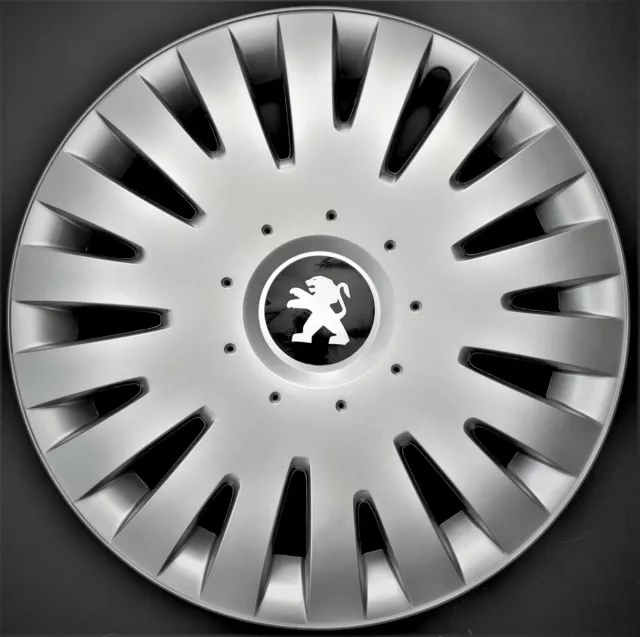 4x16 inch Wheel Trims to fit Peugeot 308 407 508 Partner Expert (NOT BOXER)