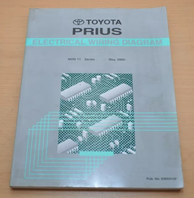 Toyota Prius NHW 11 Elektrik Schaltpläne Wiring Diagram Werkstatthandbuch 5/2000