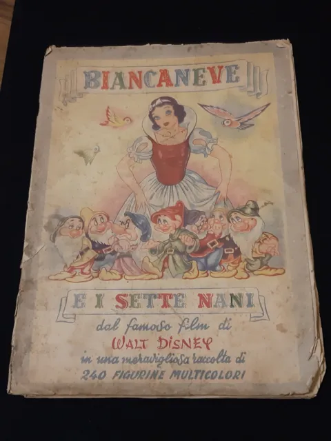 Album Biancaneve E I Sette Nani- Walt Disney Lampo 1951