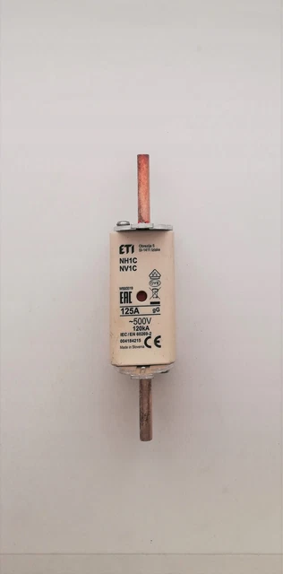 Cartuccia fusibile NH1C NV1C 125A gG / #D P02W 9339