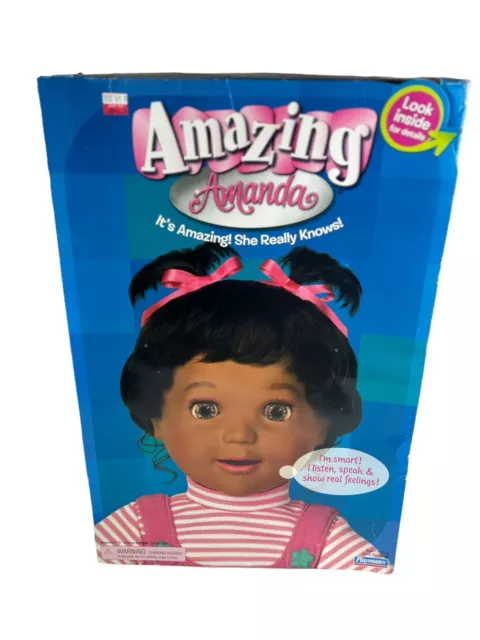 AMAZING AMANDA Doll Playmates 2005 Interactive Talking Animated NEW