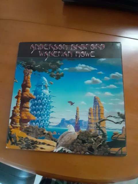 ANDERSON BRUFORD WAKEMAN HOWE self titled LP EX/EX-, 209 970, vinyl, gatefold