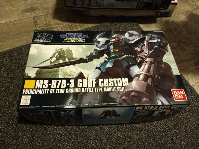 BANDAI HOBBY GUNDAM HGUC #117 MS-06b Gouf Custom HG 1/144 US Sealer EUR ...