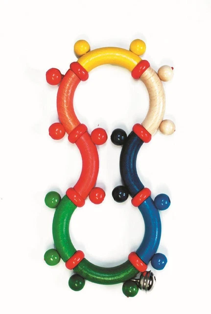 Jouet pour Bébé Hochet Activité Motrice De 8 ? Coloré Bxlxh 90x15x180mm Neuf