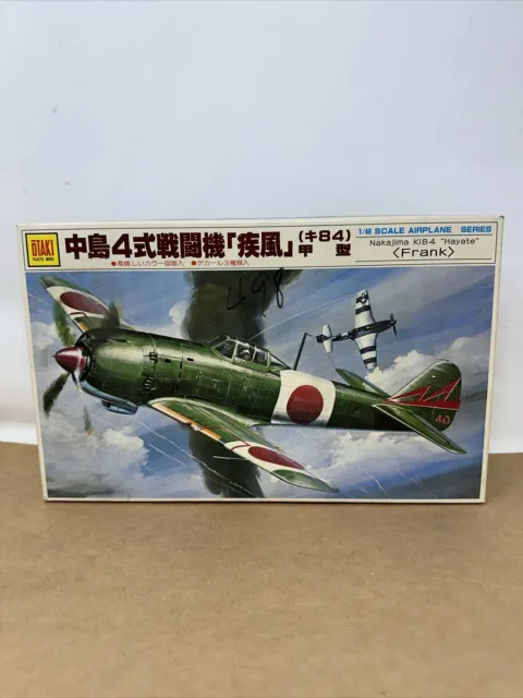 1/48 Otaki ARII WWII Japan Nakajima Ki84 Hayate FRANK Plastic Model Kit Complete