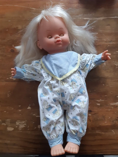Ancienne Poupée Clown Vintage JESMAR Espagne - Celluloïd Coloré - Années 1960/70