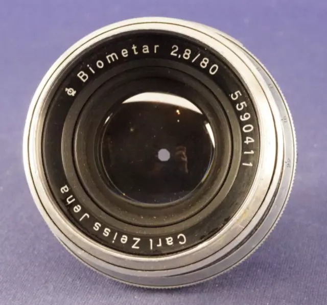 Carl Zeiss Jena Ф Biometar Objektiv 2,8 / 80 mm für Pentacon Six - Exakta 66  1Q