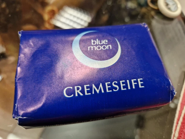 alte Seife blue moon Deko Au17345