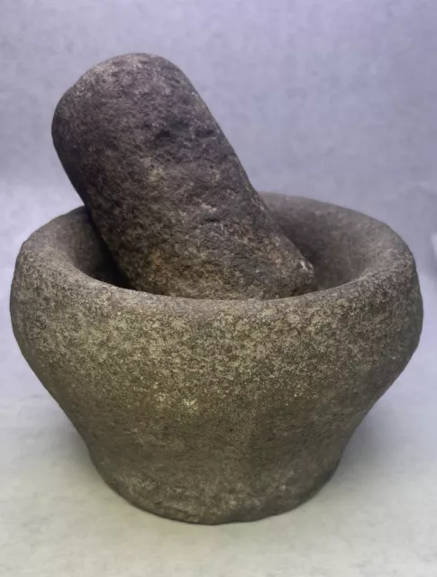 Stone Mortar and Pestle