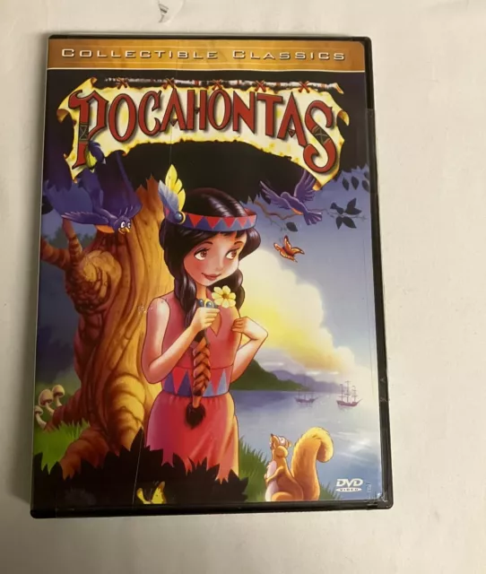 Collectible Classics - Pocahontas Animated Inspiring Story DVD VGC!